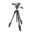Manfrotto mkcompactadv-bk compact avancé trépied avec une tête à 3 voies