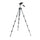 Manfrotto MKCOMPACTADV-BK Compact Advanced Tripod with 3-Way Head