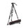 MANFROTTO 612 Nitrotech Fluid Video Head and Aluminium Twin June trépied avec entretoise au sol