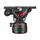 MANFROTTO 612 Nitrotech Fluid Video Head and Aluminium Twin June trépied avec entretoise au sol