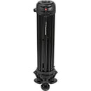 Manfrotto 546b trépied avec une tête 502a et un sac rembourré