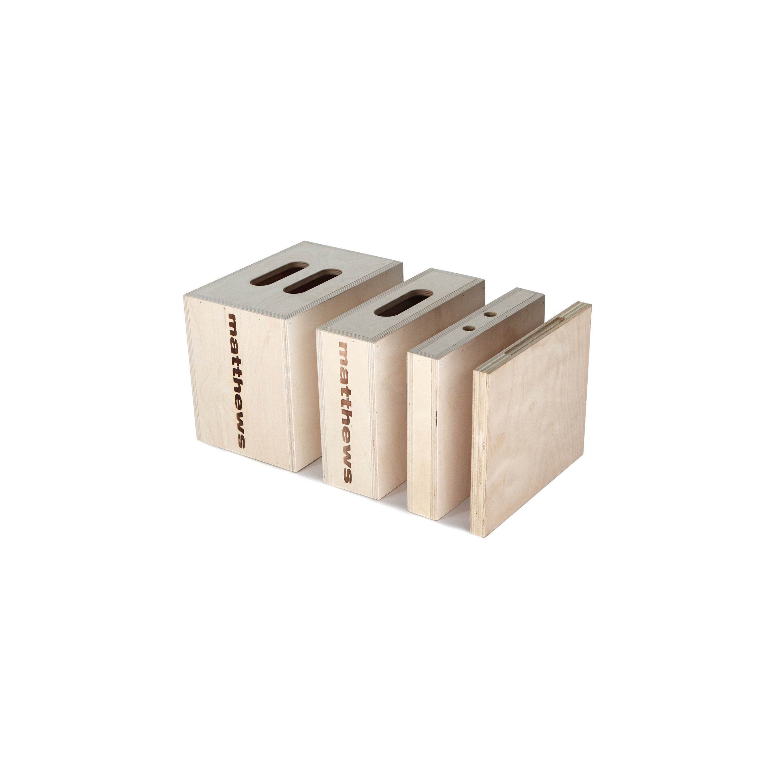 Matthews Apple Box - Huitième - 20x12x1 "(50.8x30.5x2.54cm)