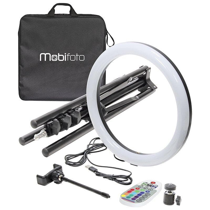 Mobifoto mobirl12r mobilite 12r ring Light 12 "rgb LED