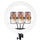 Mobifoto MOBIRL18 - 18 Inch Bi-Colour LED Ring Light Vlog Kit