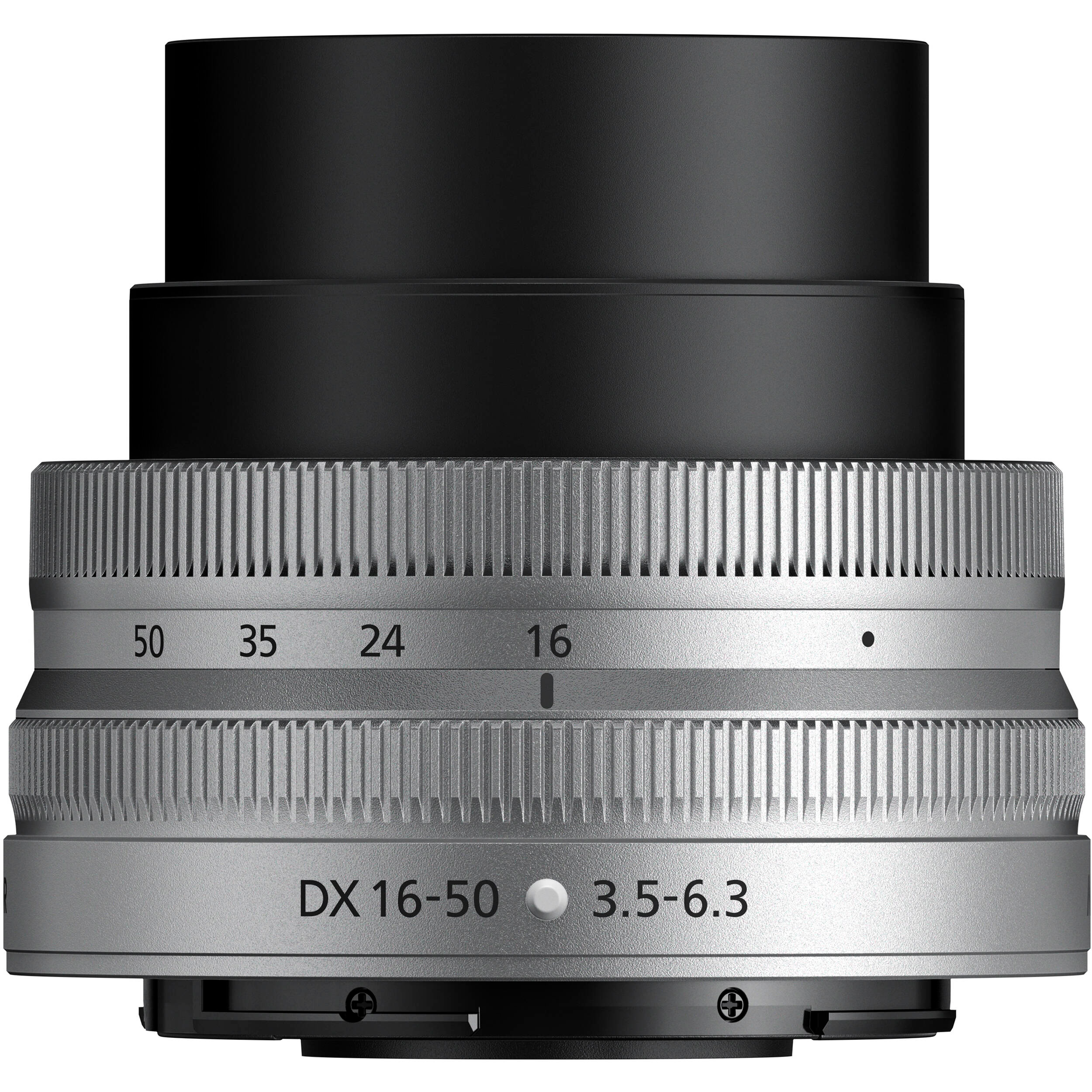 Nikon Nikkor Z DX 16-50 mm f / 3,5-6,3 VR Lens - Argent