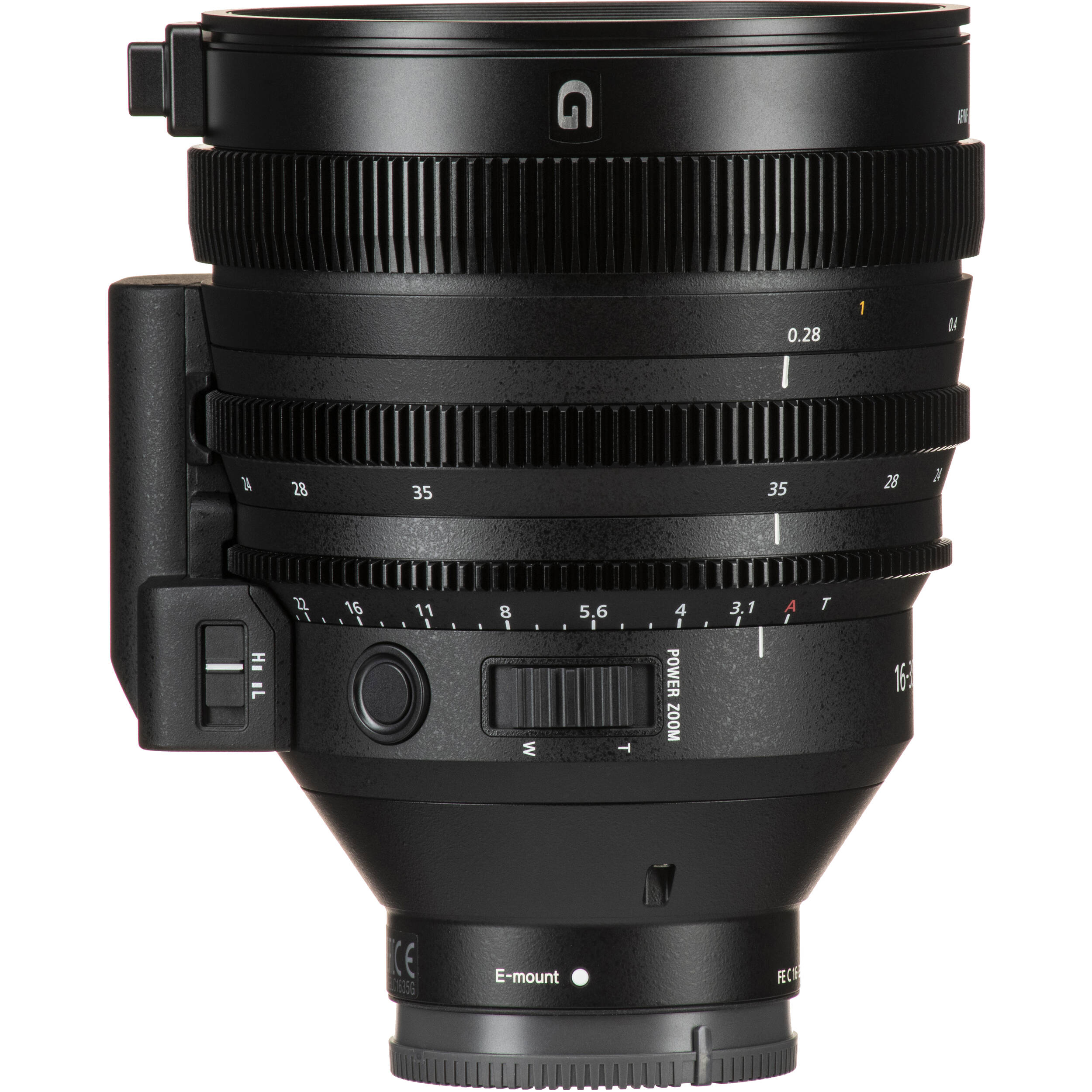 Sony Fe C 16-35 mm T3.1 g Lens pour Sony e-monnt