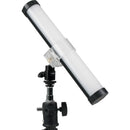 Nanlite Pavotube Clip en polycarbonate transparent et Mini Ball Head avec adaptateur de chaussures chaud
