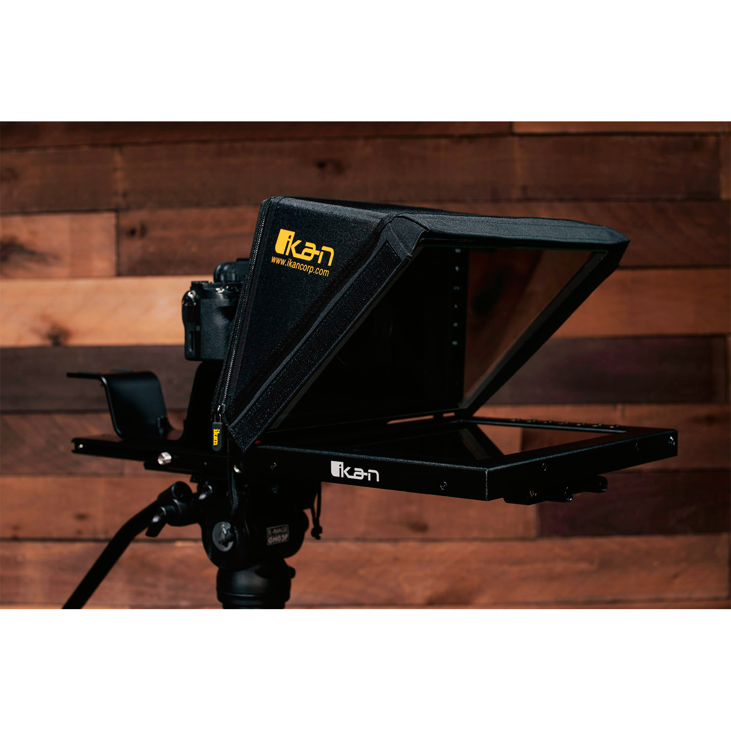 ikan Professional 12" Portable Teleprompter with 12" Reversing Monitor