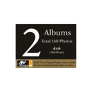 Kangaroo Photo Album 12080 80 photos 4x6 (2 Pack)