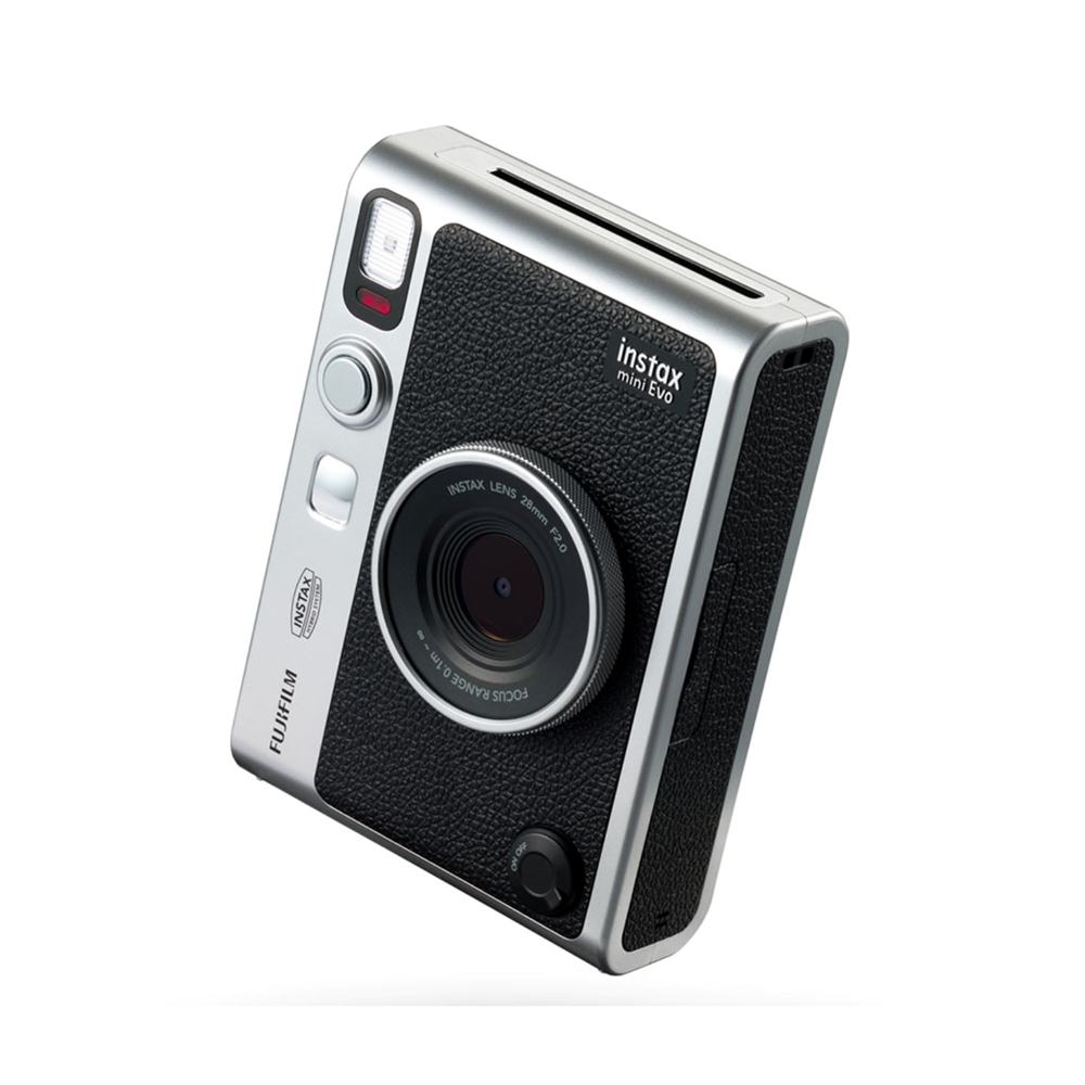 Fujifilm Instax Mini EVO Hybrid Instant Camera - Black