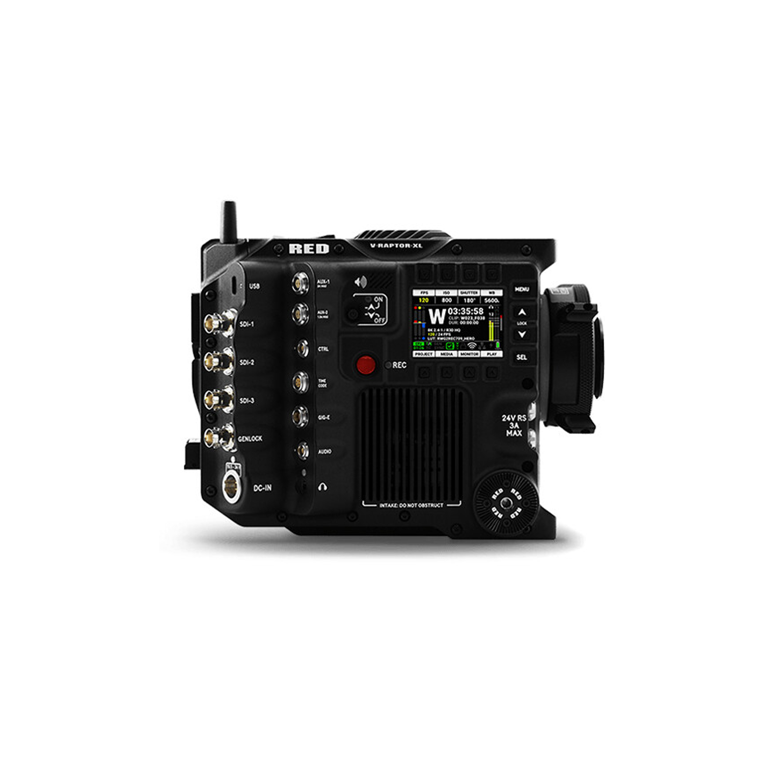 RED Digital Cinema V-Raptor XL 8k Vv + 6k S35 Sensor Camera - Gold Mount