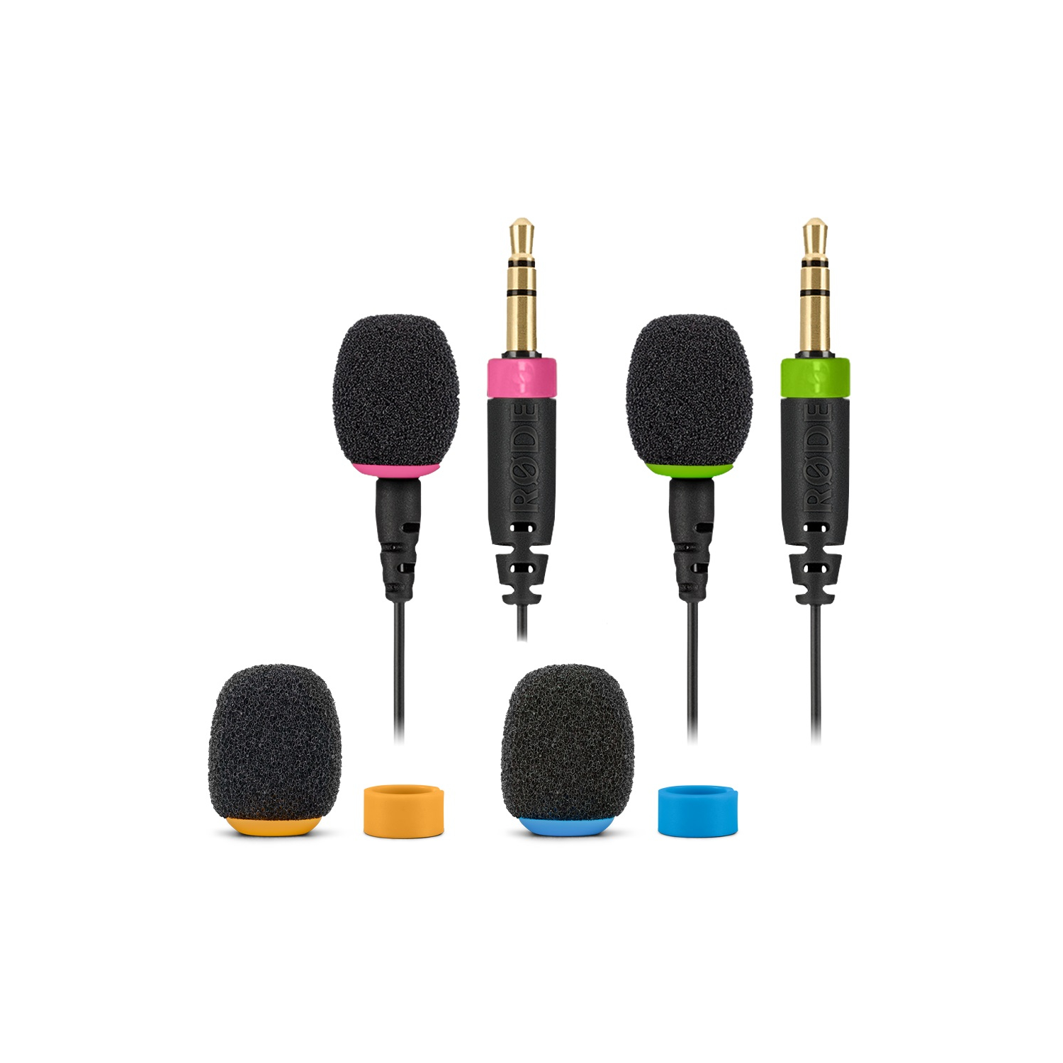 Rode COLORS 2 Set For Wireless GO & Lavaliers