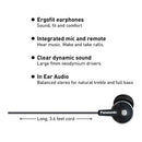 Panasonic RP-TCM125 bourgeons dans les oreilles avec micro et télécommande