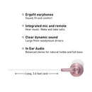 Panasonic RP-TCM125 bourgeons dans les oreilles avec micro et télécommande