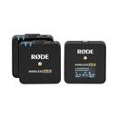 Rode Wireless GO II 2-Person Compact Digital Wireless Microphone System/Recorder (2.4 GHz, Black)