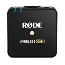 Rode Wireless GO II 2-Person Compact Digital Wireless Microphone System/Recorder (2.4 GHz, Black)