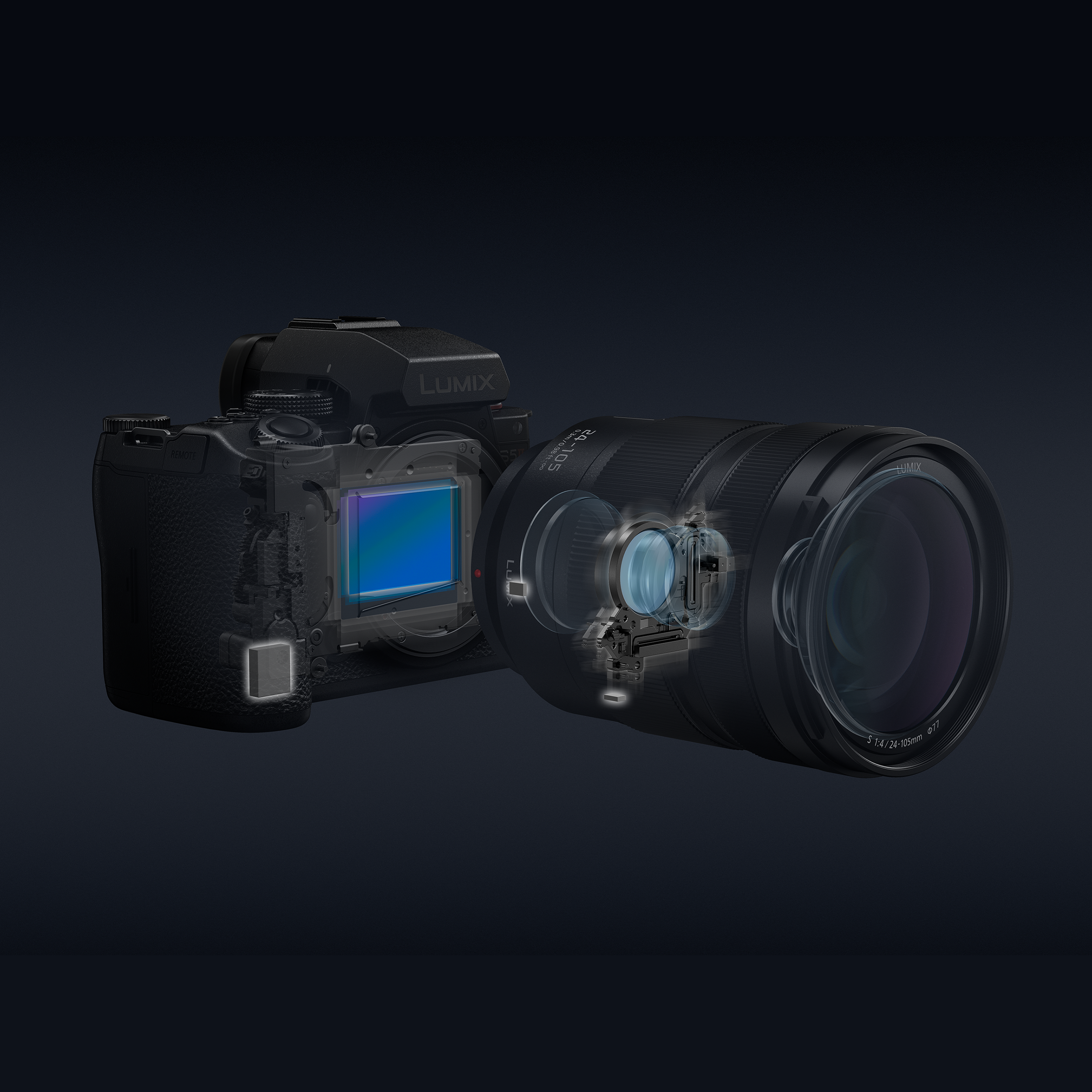 Panasonic Lumix S5M2 Camera numérique à cadre complet - Boîtier seul