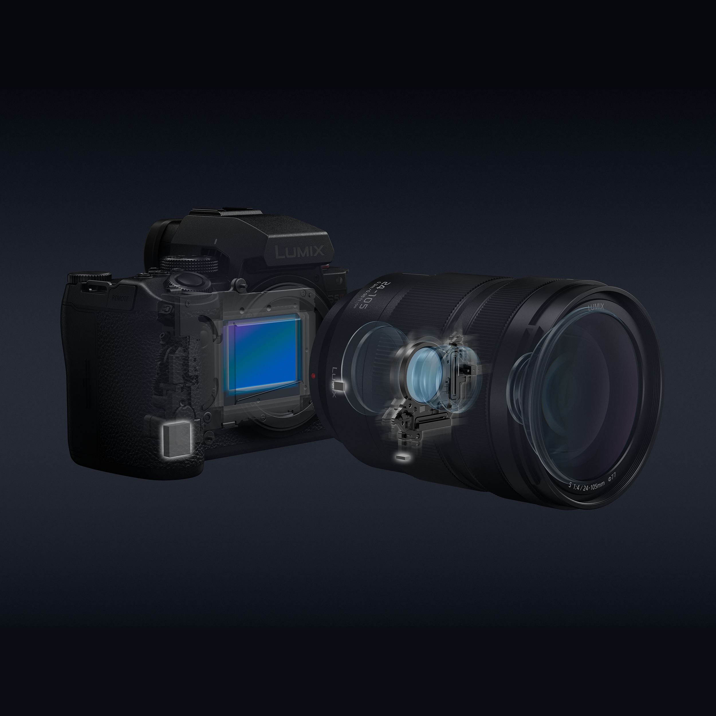 Panasonic LUMIX S5M2X Full Frame Digital Camera - with 20-60mm lens