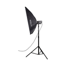 Nanlite Asymmetrical Stripbank Softbox with Bowens Mount (18 x 43")