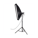 Nanlite Asymmetrical Stripbank Softbox with Bowens Mount (18 x 43")