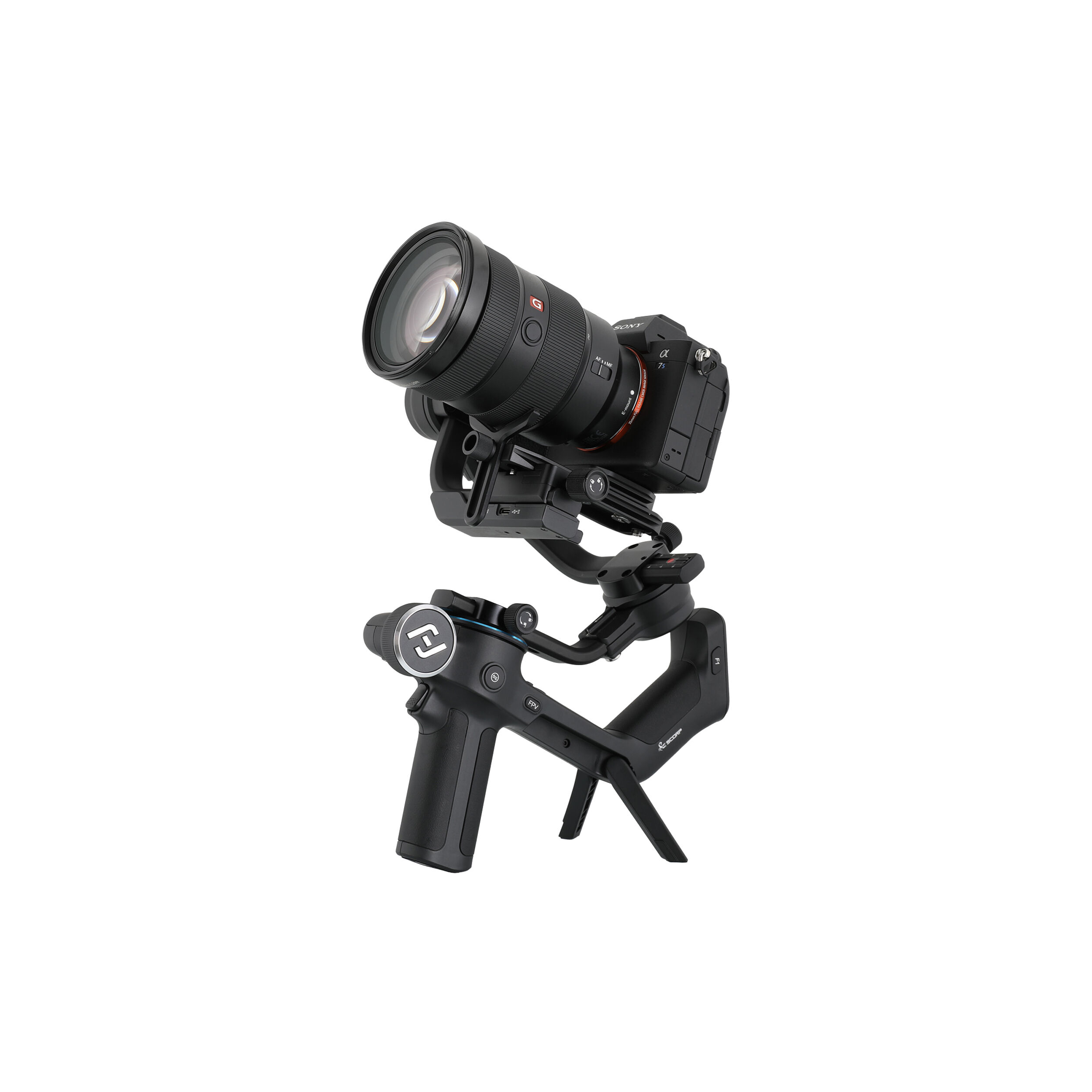 DJI Ronin-S Stabilisateur 3 axes pour appareil photo reflex numérique sans  miroir jusqu'à 3,6 kg Charge utile pour Sony Nikon Canon Panasonic Lumix
