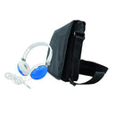 Sylvania SDVD7060-COMBO 7 pouces Portable de lecteur Portable DVD avec casque surdimensionné et sac de voyage de luxe