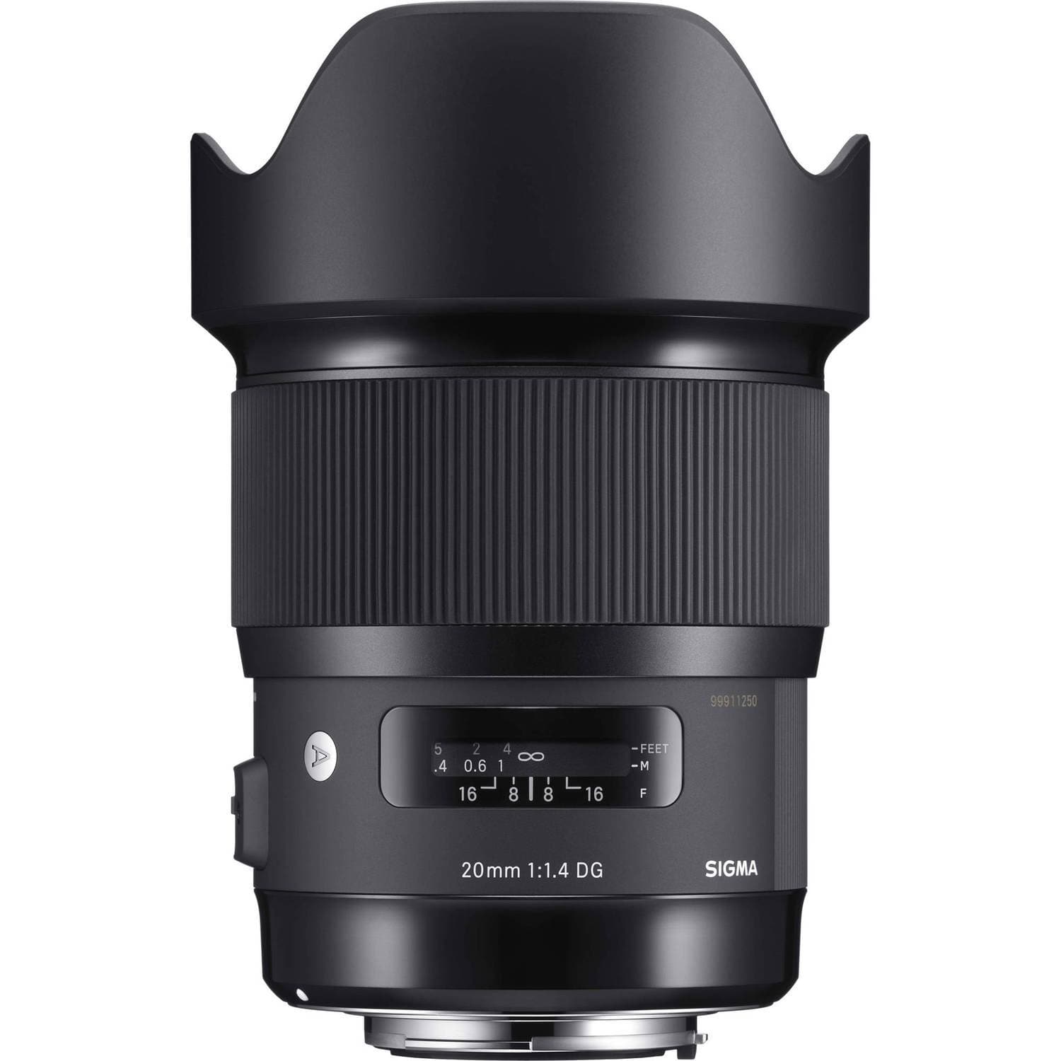 Sigma 20mm f1.4 DG HSM Art Lens pour le support Canon EF