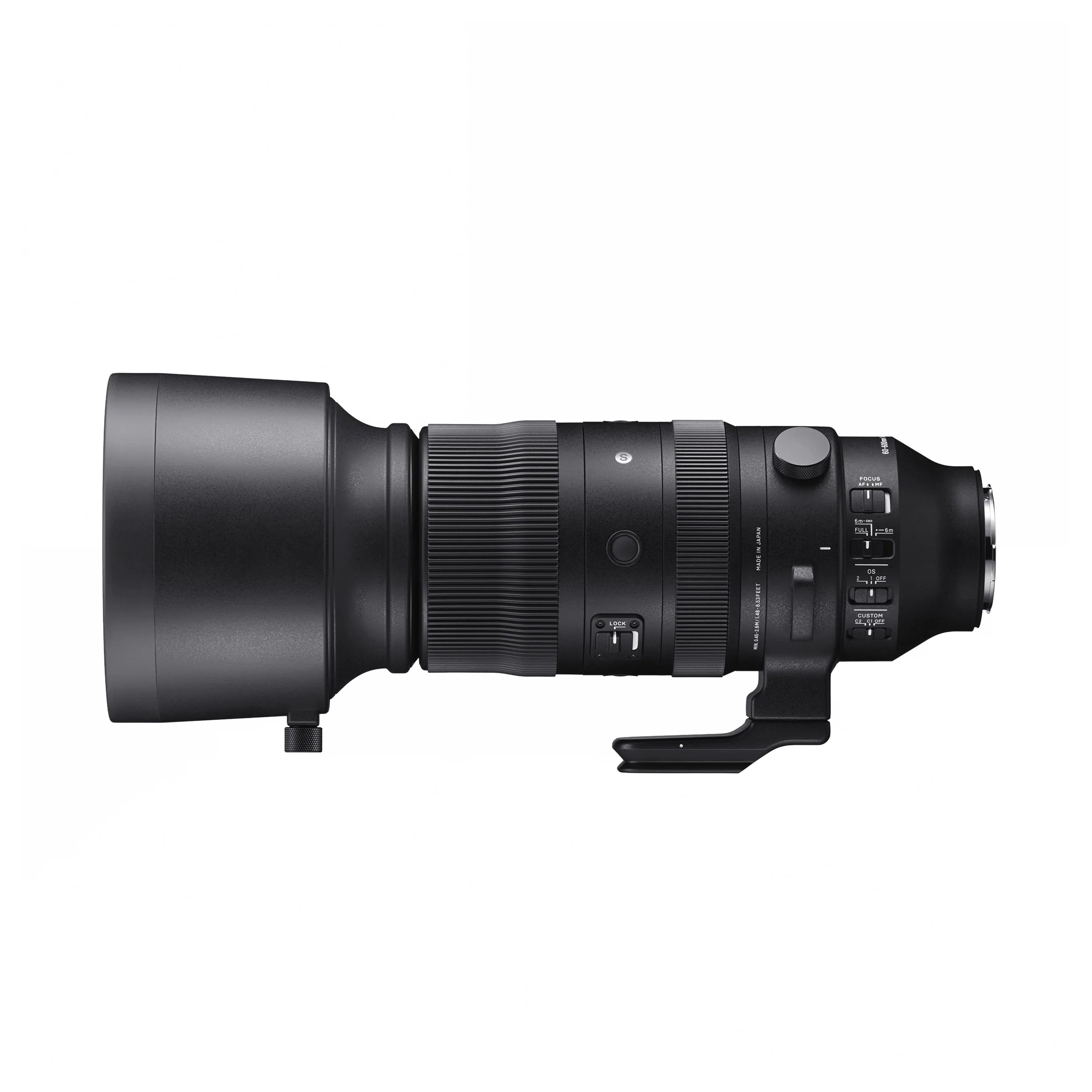 Sigma 60-600mm F4.5-6.3 DG DN OS Sports Lens pour Sony E Mount