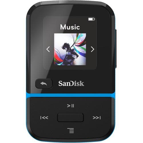 Sandisk 32 Go de clip sport go mp3 lecteur - bleu