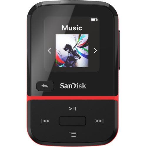 Sandisk 16 Go de clip sport go mp3 lecteur - rouge