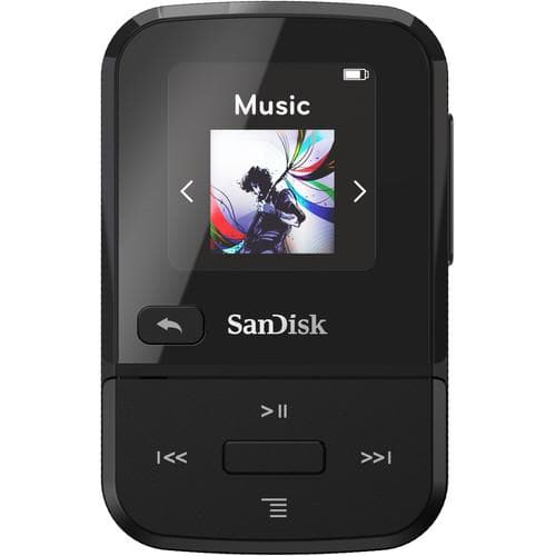 SanDisk 32GB Clip Sport Go MP3 Player - Black
