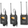 Saramonic uwmic9 2-personne caméra-Mount Système de microphone Omni Lavalier sans fil Deux MICS Lav