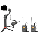 Saramonic UwMic9 2-Person Camera-Mount Wireless Omni Lavalier Microphone System Two Lav Mics