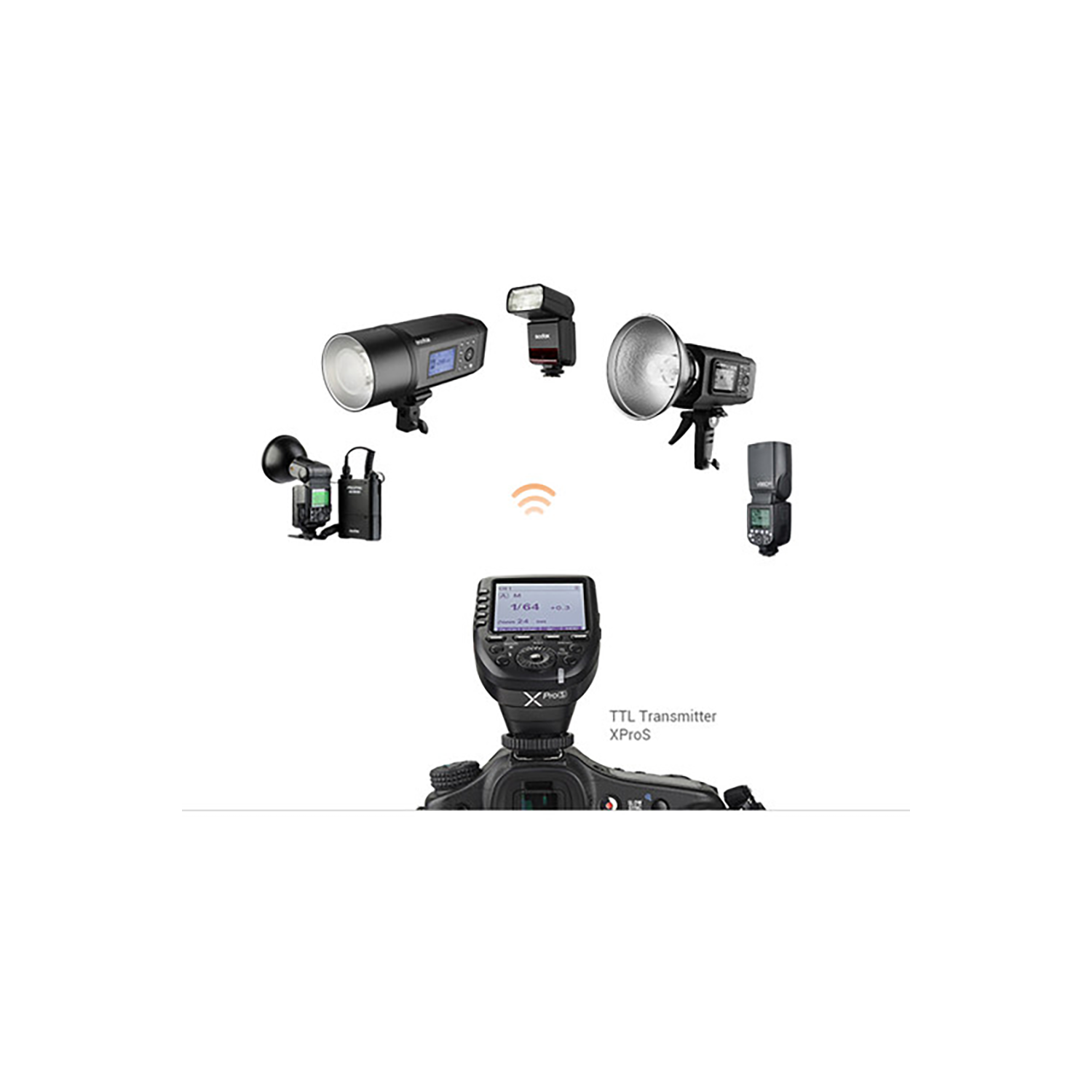 Godox V350N Flash pour sélectionner les caméras Nikon