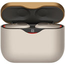 Sony WF-1000XM3 True Wireless Noise-Canceling In-Ear Earphones with Mic Silver - OPEN BOX - Missing some Ear Tips