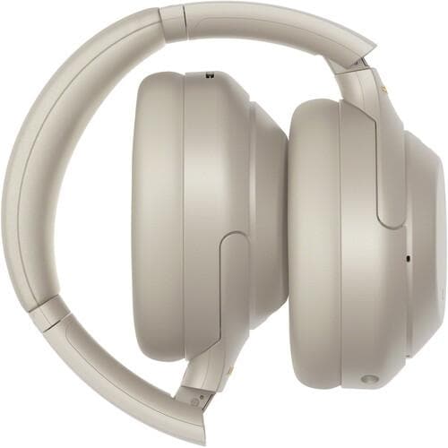 Sony WH-1000XM4 - Headphones with mic - full size - Bluetooth - wireless - NFC - active noise canceling - 3.5 mm jack