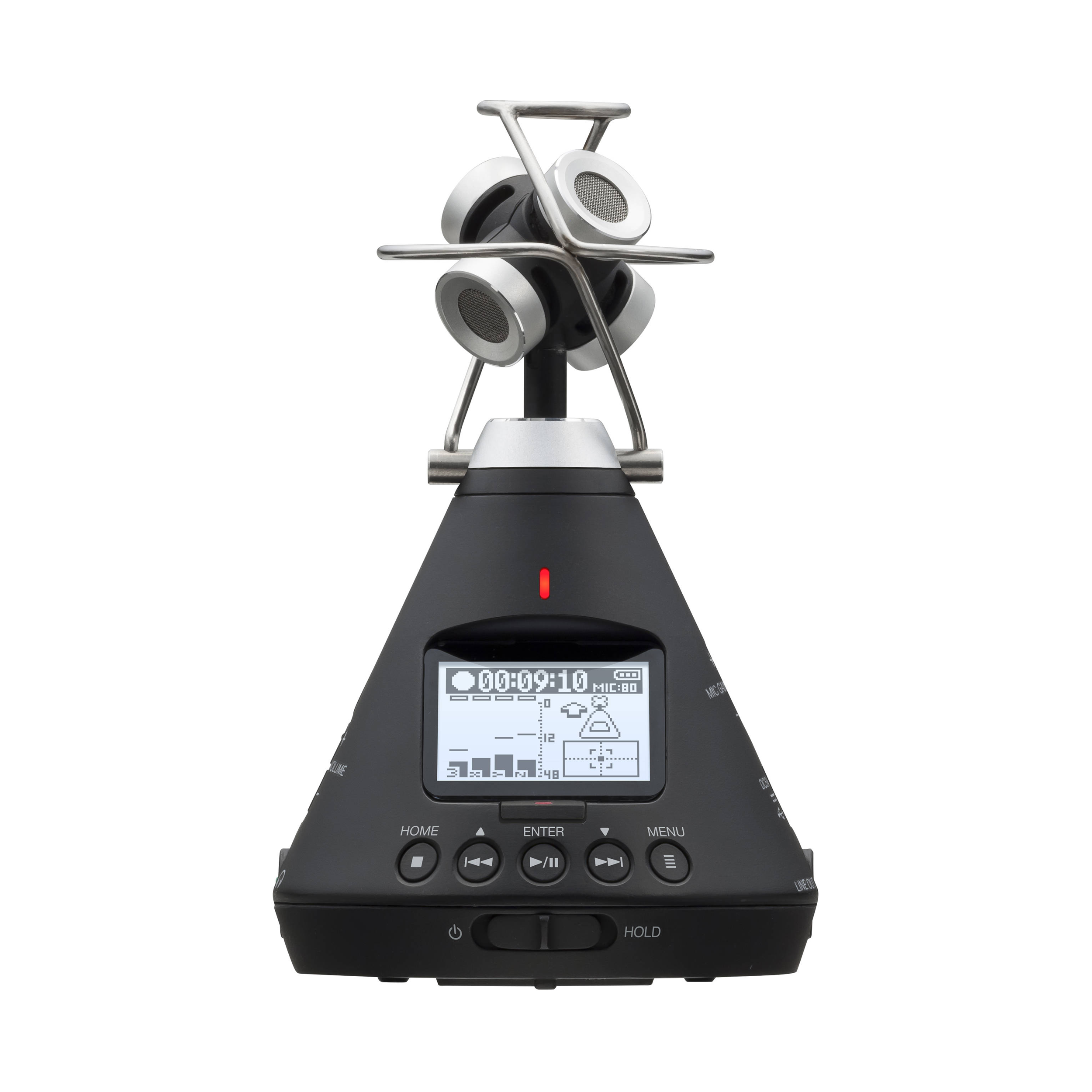 Zoom H3-VR Enregistreur audio pratique avec tableau de micro Ambisonics intégré