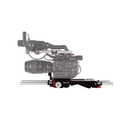 SHAPE Sony FS5/FS5M2 Baseplate V-Lock Quick Release with Metabones Support