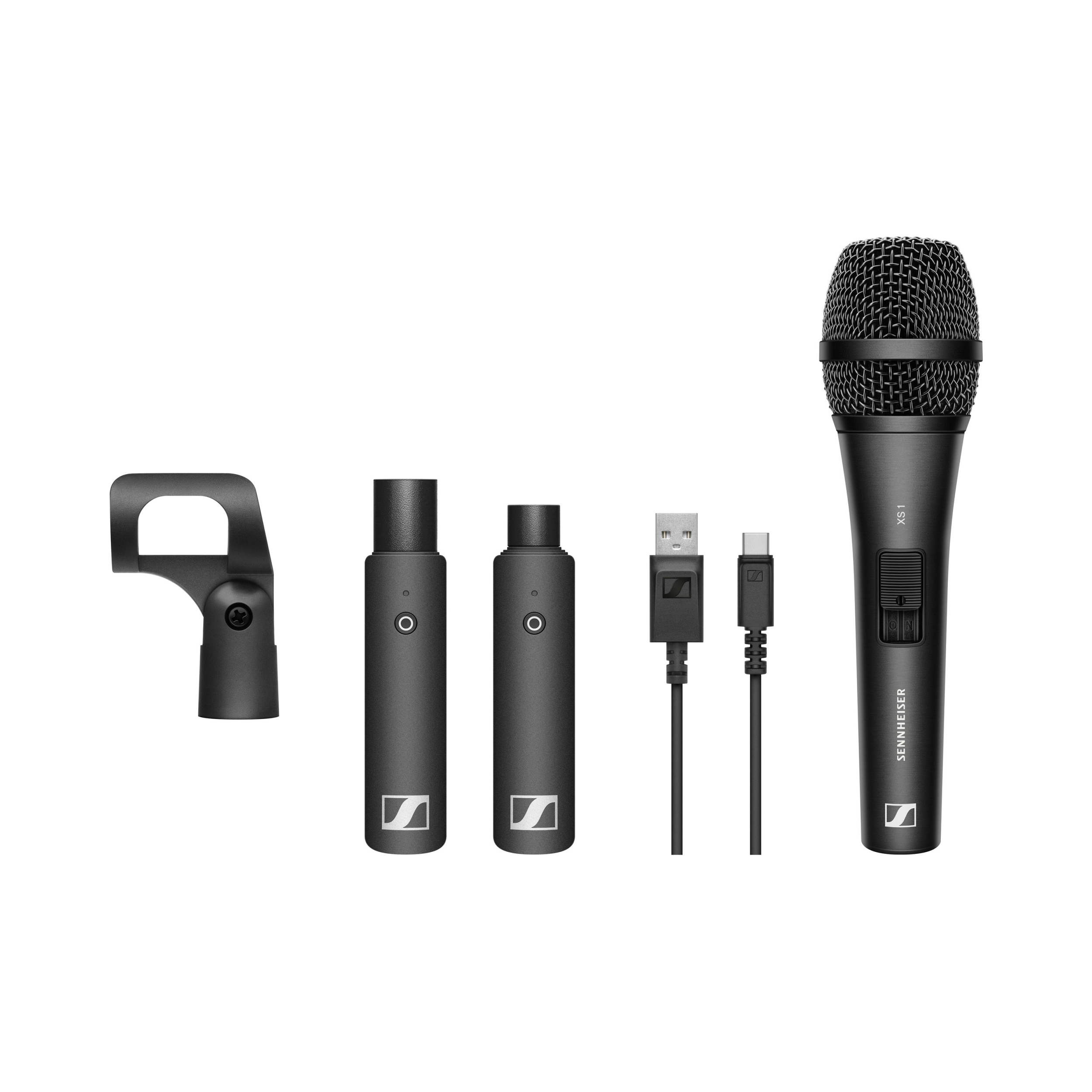 Sennheiser XSW-D VOCAL SET Digital Wireless Plug-On Microphone System with Handheld Mic (2.4 GHz)