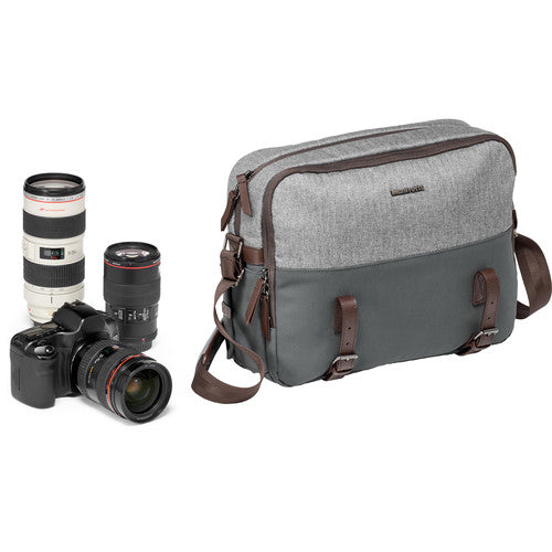 Manfrotto MB LF-WN-RP Windsor camera Reporter bag for DSLR  - grey