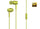 SONY MDR-EX750NA - Écouteurs avec micro - Ear - Annulation active du bruit - Jack 3,5 mm - Jaune de citron vert