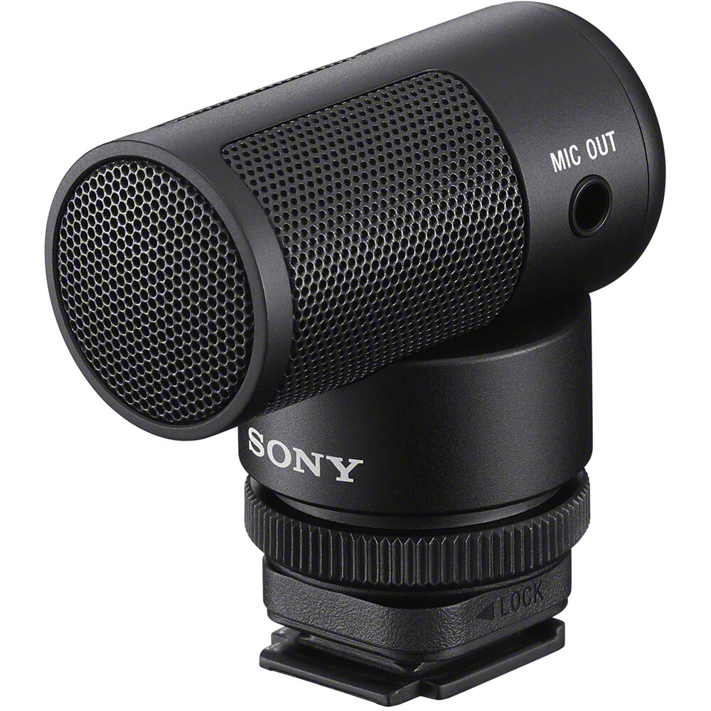 SONY ECM-G1 Ultracompacte Camera-Mount Vlogger Shotgun Microphone