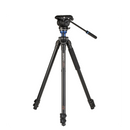 Benro A2573F Aluminum Single Tube Tripod with S4Pro Fluid Video Head