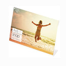 Cadre d'image acrylique effacer - 6x4