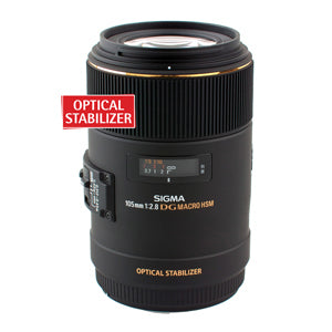 Sigma 105mm f/2.8 EX DG OS HSM Macro Lens for Nikon