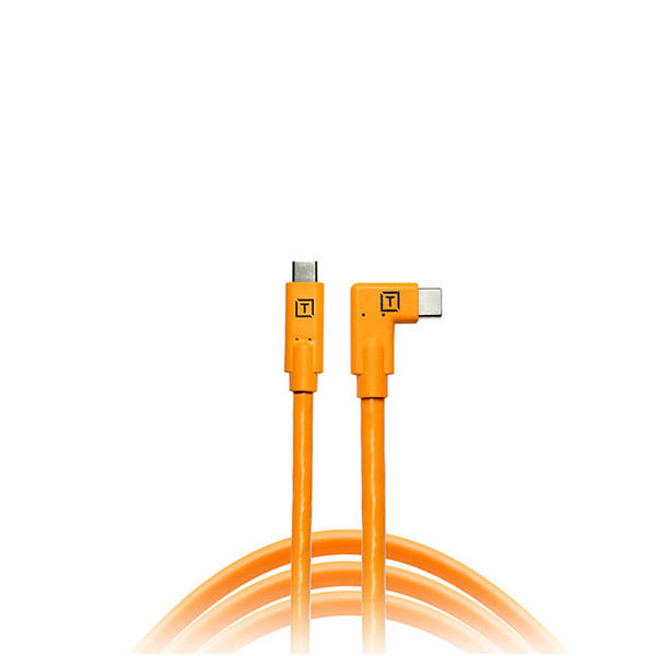 Outils d'attache Totherpro USB Type-C mâle à USB Type-C câble mâle - 15 ', orange
