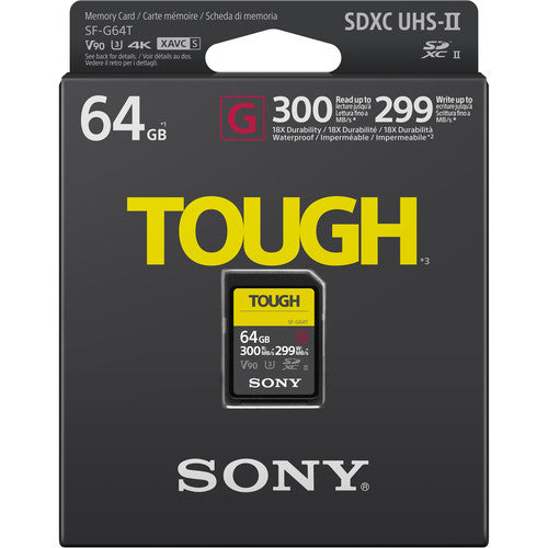 Sony SF-G series TOUGH SF-G64T
