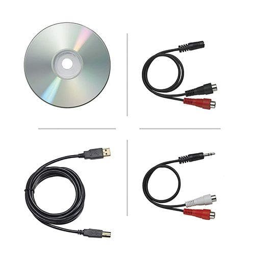 Audio-Technica AT-LP120-USB Direct Drive Professional Turtntable avec USB - Argent