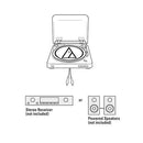 Audio-Technica AT-LP60BK Fully Automatic Belt Driven Turntable - Black