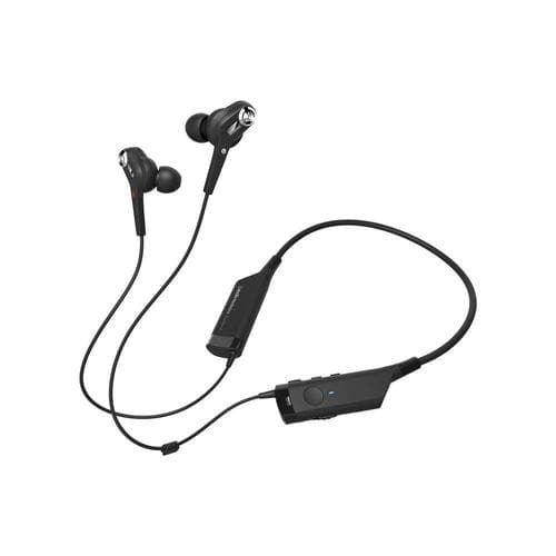 Audio-Technica ATH-ANC40BT Consumer Consumer Quietpoint Noisent Wireless In-oreau Headphones